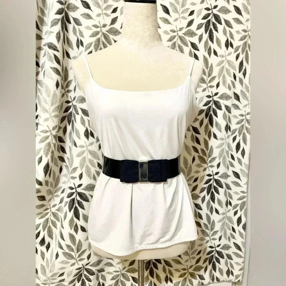 White House Black Market Women Chic Statement Belt in Black - Picture 1 of 6